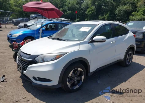 2018 Honda Hr-V Ex from USA, damaged, VIN 3CZRU6H55JM704797